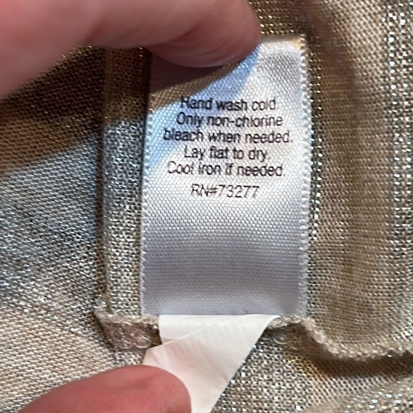 JENNIFER LOPEZ Sexy Cowl Neck Tee Size XS - Picture 8 of 8